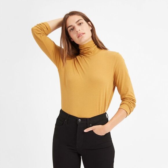 Everlane High Rise Slim Straight Ankle Jean in Black, Size 32 - Picture 2 of 15